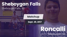 Matchup: Sheboygan Falls vs. Roncalli  2017