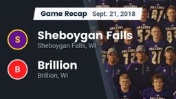 Recap: Sheboygan Falls  vs. Brillion  2018