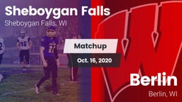 Matchup: Sheboygan Falls vs. Berlin  2020