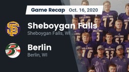 Recap: Sheboygan Falls  vs. Berlin  2020