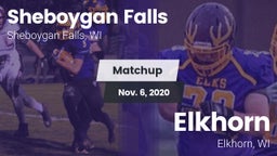 Matchup: Sheboygan Falls vs. Elkhorn  2020
