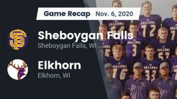 Recap: Sheboygan Falls  vs. Elkhorn  2020