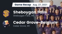 Recap: Sheboygan Falls  vs. Cedar Grove-Belgium  2021