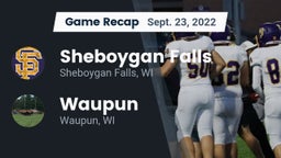 Recap: Sheboygan Falls  vs. Waupun  2022