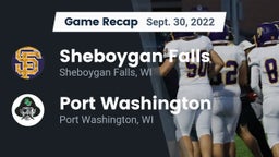 Recap: Sheboygan Falls  vs. Port Washington  2022