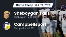 Recap: Sheboygan Falls  vs. Campbellsport  2022