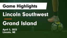 Lincoln Southwest  vs Grand Island  Game Highlights - April 3, 2023