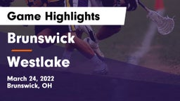 Brunswick  vs Westlake  Game Highlights - March 24, 2022