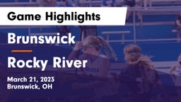 Brunswick  vs Rocky River   Game Highlights - March 21, 2023