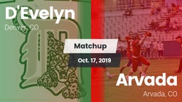 Matchup: D'Evelyn  vs. Arvada  2019