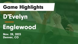 D'Evelyn  vs Englewood  Game Highlights - Nov. 28, 2023