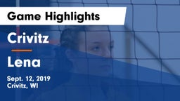 Crivitz vs Lena Game Highlights - Sept. 12, 2019