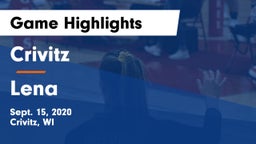Crivitz vs Lena  Game Highlights - Sept. 15, 2020