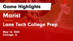 Marist  vs Lane Tech College Prep Game Highlights - May 16, 2022