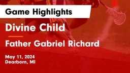 Divine Child  vs Father Gabriel Richard  Game Highlights - May 11, 2024