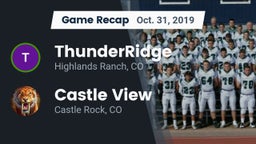 Recap: ThunderRidge  vs. Castle View  2019