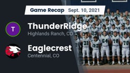 Recap: ThunderRidge  vs. Eaglecrest  2021