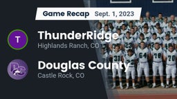 Recap: ThunderRidge  vs. Douglas County  2023