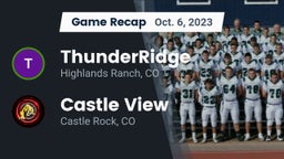 Recap: ThunderRidge  vs. Castle View  2023