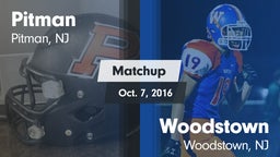 Matchup: Pitman  vs. Woodstown  2016