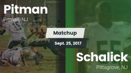 Matchup: Pitman  vs. Schalick  2017