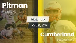 Matchup: Pitman  vs. Cumberland  2019
