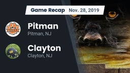 Recap: Pitman  vs. Clayton  2019