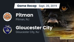 Recap: Pitman  vs. Gloucester City  2019