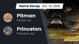 Recap: Pitman  vs. Princeton  2020