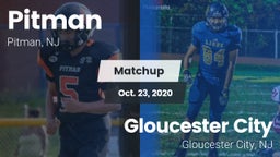 Matchup: Pitman  vs. Gloucester City  2020