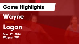 Wayne  vs Logan  Game Highlights - Jan. 12, 2024
