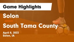 Solon  vs South Tama County  Game Highlights - April 8, 2022