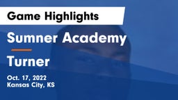 Sumner Academy  vs Turner  Game Highlights - Oct. 17, 2022