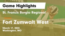 St. Francis Borgia Regional  vs Fort Zumwalt West  Game Highlights - March 17, 2023