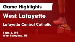 West Lafayette  vs Lafayette Central Catholic  Game Highlights - Sept. 2, 2021