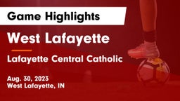 West Lafayette  vs Lafayette Central Catholic  Game Highlights - Aug. 30, 2023