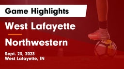 West Lafayette  vs Northwestern  Game Highlights - Sept. 23, 2023
