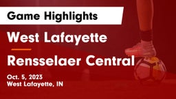 West Lafayette  vs Rensselaer Central  Game Highlights - Oct. 5, 2023