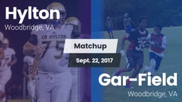 Matchup: Hylton  vs. Gar-Field  2017
