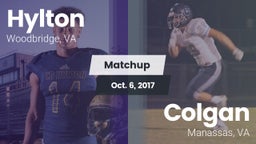 Matchup: Hylton  vs. Colgan  2017