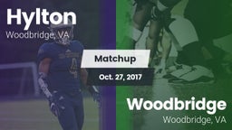 Matchup: Hylton  vs. Woodbridge  2017