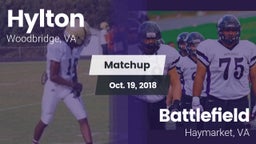 Matchup: Hylton  vs. Battlefield  2018
