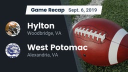 Recap: Hylton  vs. West Potomac  2019