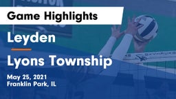 Leyden  vs Lyons Township  Game Highlights - May 25, 2021