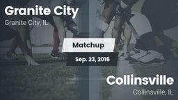 Matchup: Granite City High vs. Collinsville  2016