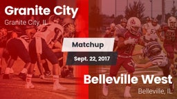 Matchup: Granite City High vs. Belleville West  2017