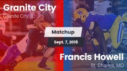 Matchup: Granite City High vs. Francis Howell  2018