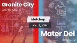 Matchup: Granite City High vs. Mater Dei  2018