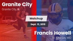 Matchup: Granite City High vs. Francis Howell  2019