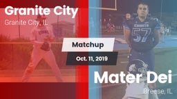 Matchup: Granite City High vs. Mater Dei  2019